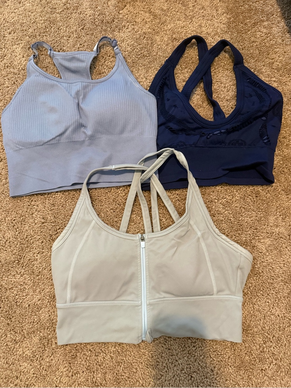 VITALITY/BALANCE ATHLETICA- Blue Sports Bra bundle